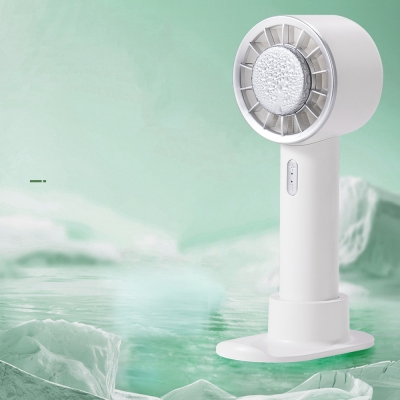 F633-New Upgraded Version Portable Handheld Fan Table Fan with Refrigeration Function 3 Seconds Fast Cooling Down