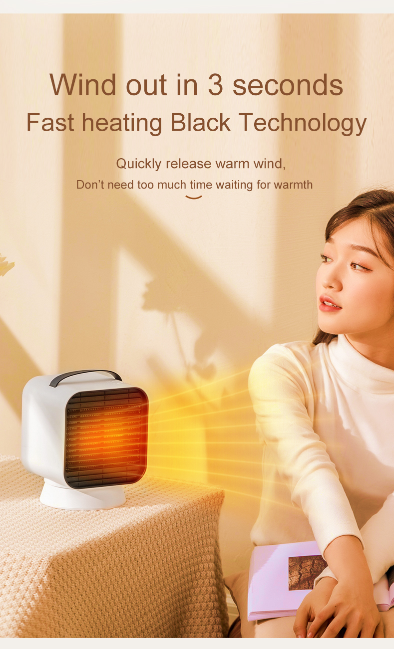 N2 Mini Fan Swing Heater Heater with Hot and cold features-Shenzhen ...